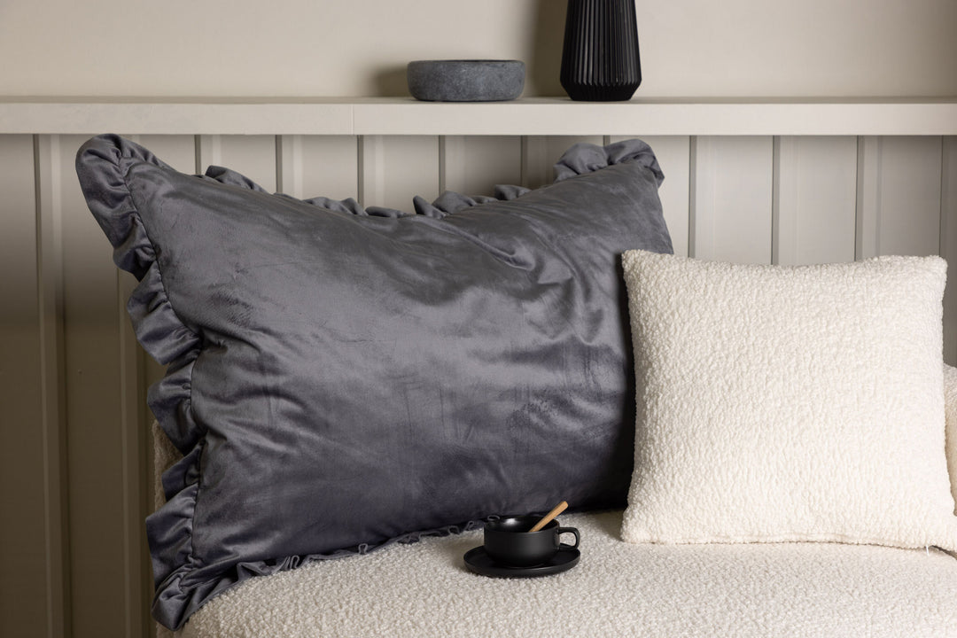 Venture Home Hailey Cushion Cover Poly Velvet - Grey 70x100