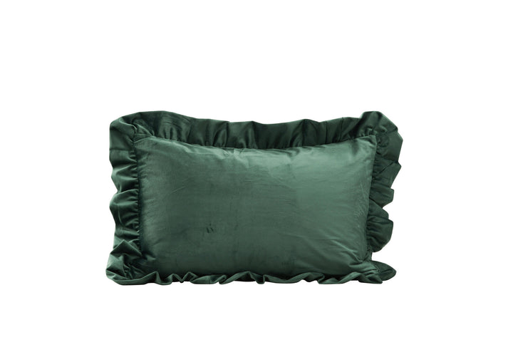Venture Home Hailey Cushion Cover Poly Velvet - Green 40x60