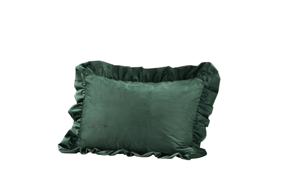 Venture Home Hailey Cushion Cover Poly Velvet - Green 40x60