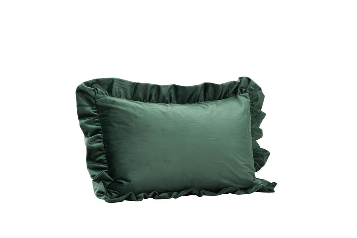 Venture Home Hailey Cushion Cover Poly Velvet - Green 40x60