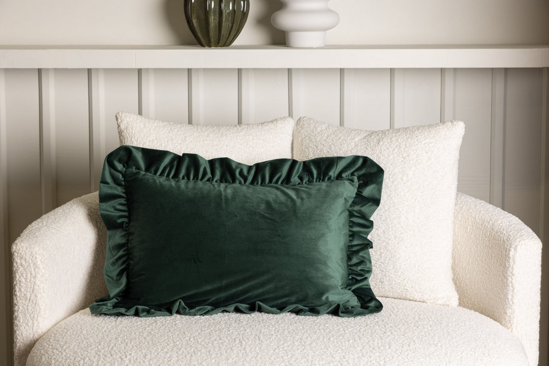 Venture Home Hailey Cushion Cover Poly Velvet - Green 40x60
