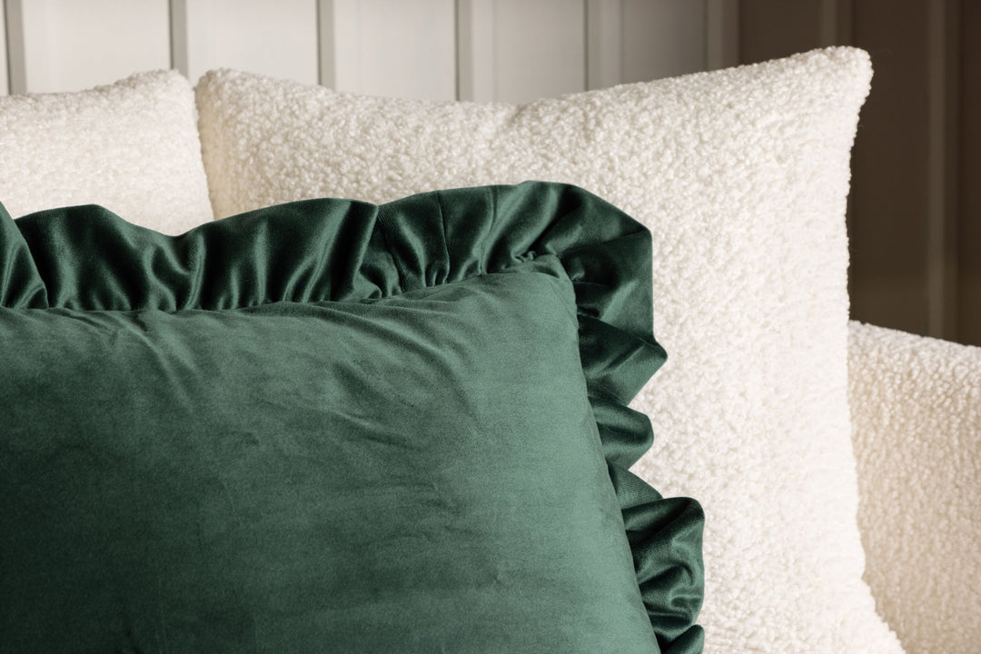 Venture Home Hailey Cushion Cover Poly Velvet - Green 40x60
