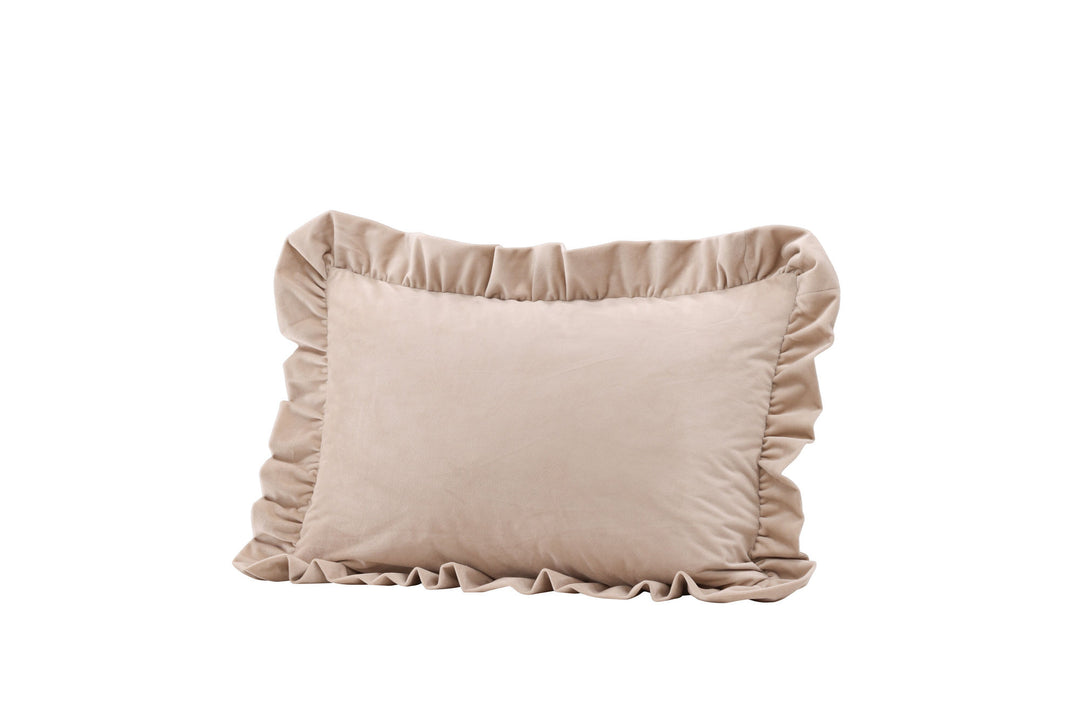 Venture Home Hailey Cushion Cover Poly Velvet - Beige 40x60