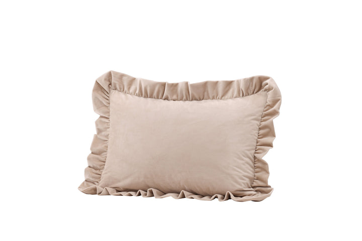 Venture Home Hailey Cushion Cover Poly Velvet - Beige 40x60