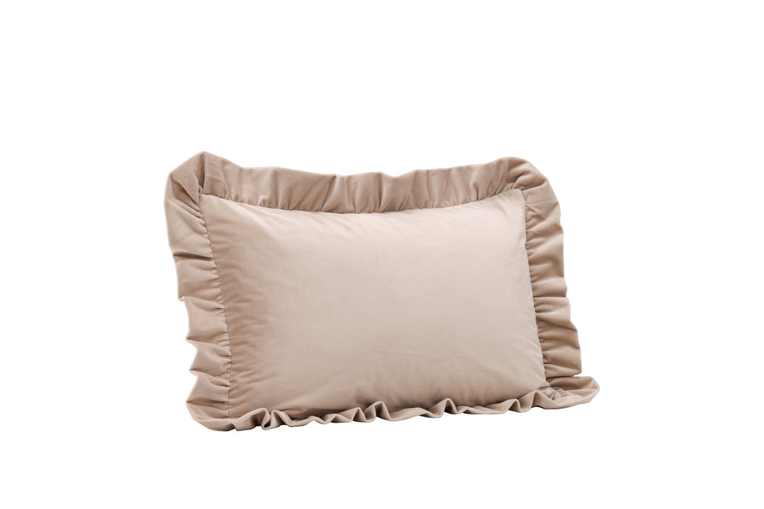 Venture Home Hailey Cushion Cover Poly Velvet - Beige 40x60