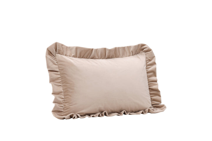 Venture Home Hailey Cushion Cover Poly Velvet - Beige 40x60