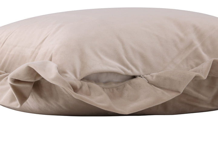 Venture Home Hailey Cushion Cover Poly Velvet - Beige 40x60