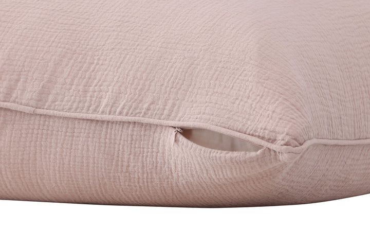 Venture Home Tyra Cushion Cover Cotton Gauze - Light pink 60x60
