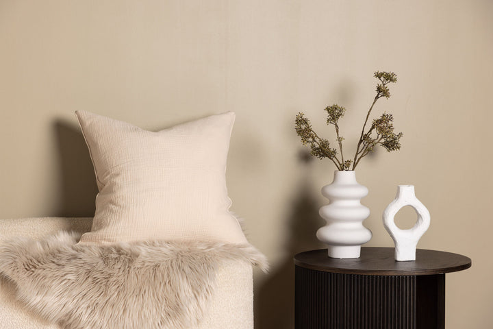 Venture Home Tyra Cushion Cover Cotton Gauze - Beige 60x60