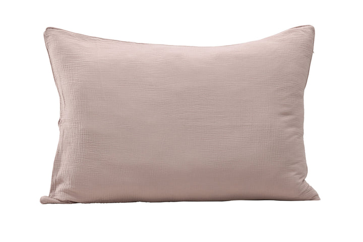 Venture Home Tyra Cushion Cover Cotton Gauze - Light pink 70x100