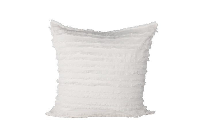 Venture Home Edith Cushion Cover Cotton - White 60x60