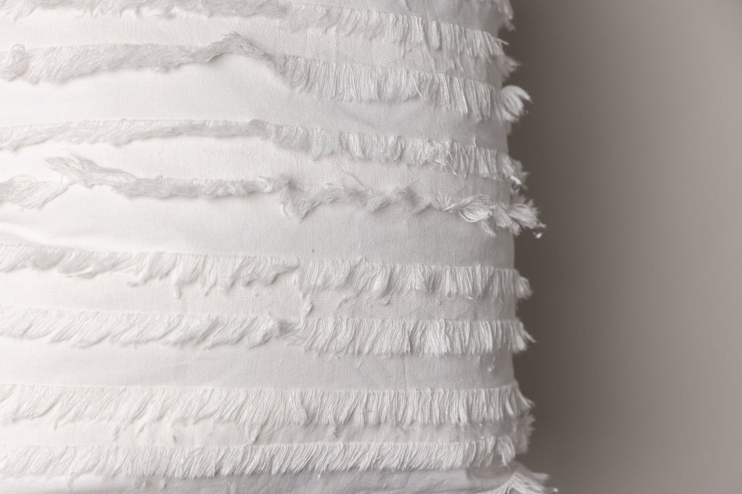 Venture Home Edith Cushion Cover Cotton - White 60x60