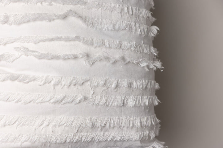 Venture Home Edith Cushion Cover Cotton - White 60x60