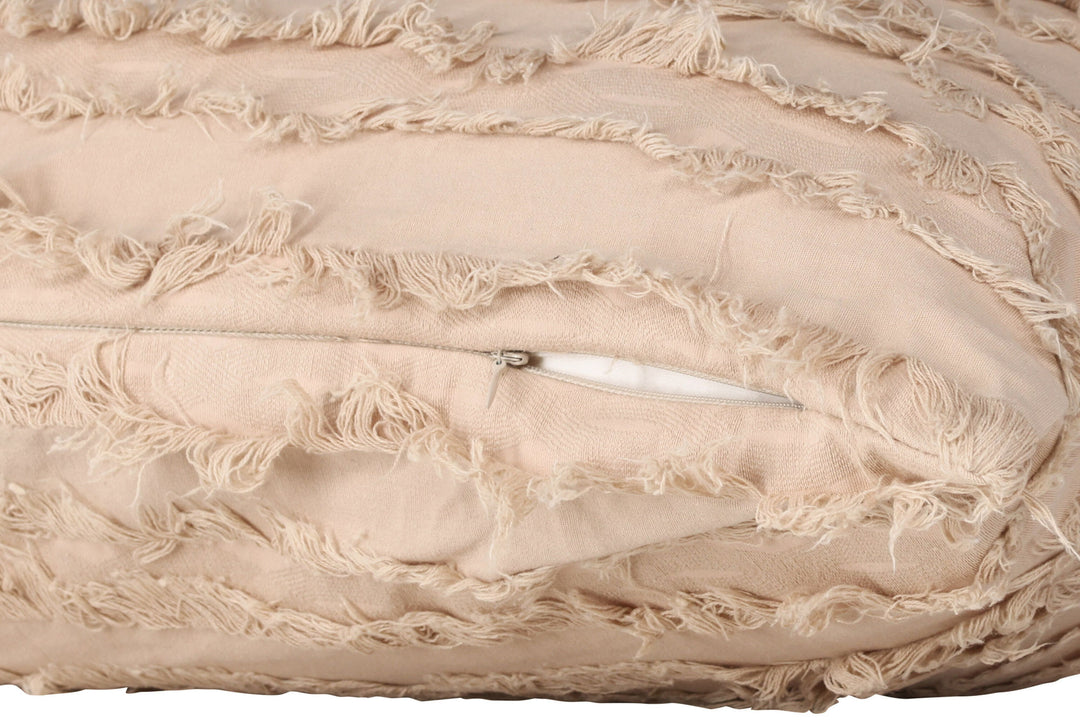 Venture Home Edith Cushion Cover Cotton - Beige 40x60