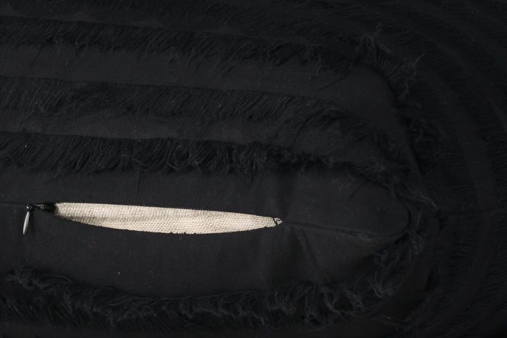 Venture Home Edith Cushion Cover Cotton - Black 40x60
