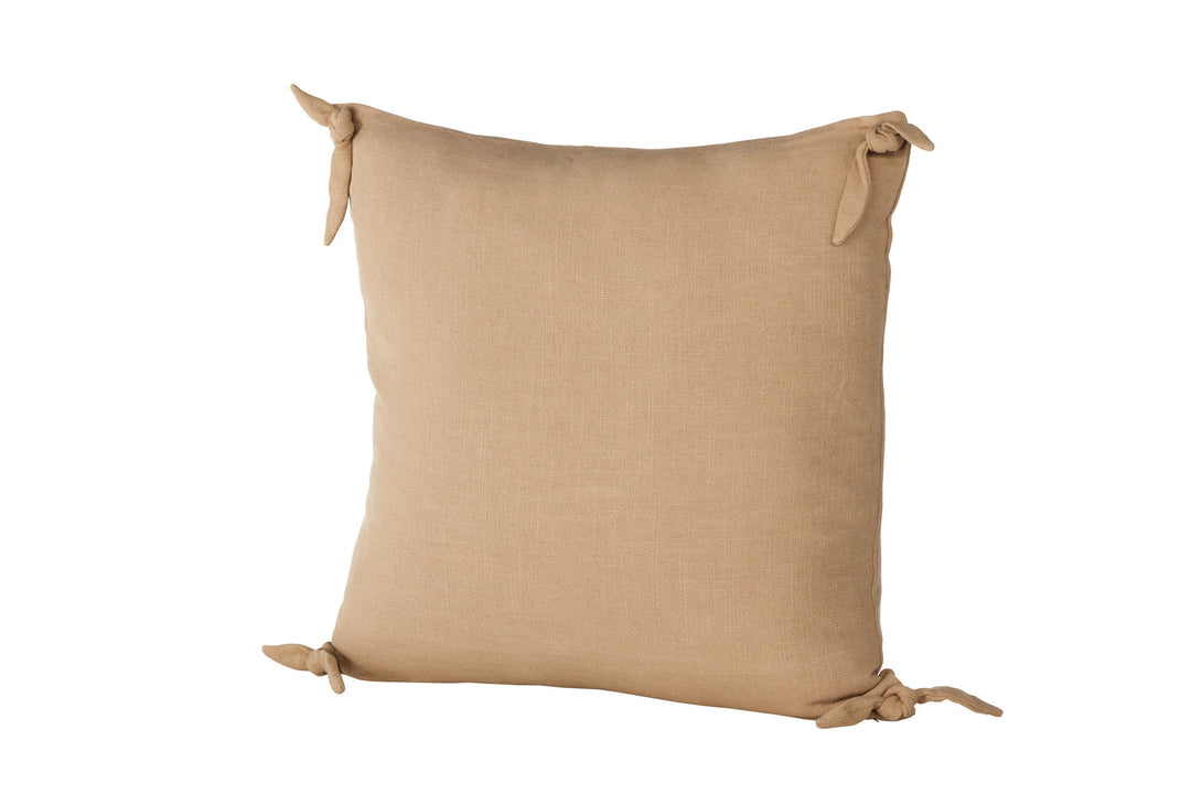 Venture Home Nora Cushion Cover Linen Viscouse - Brown 60x60