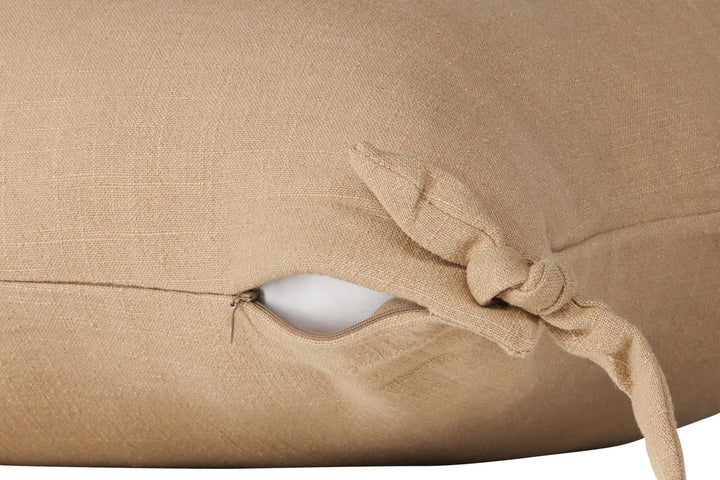 Venture Home Nora Cushion Cover Linen Viscouse - Brown 60x60