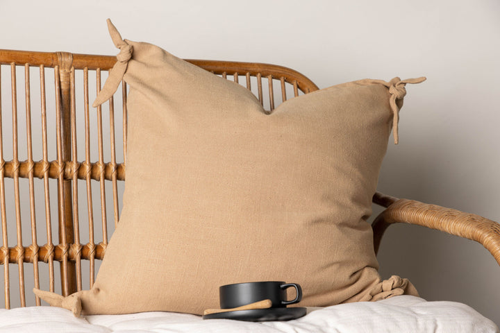 Venture Home Nora Cushion Cover Linen Viscouse - Brown 60x60