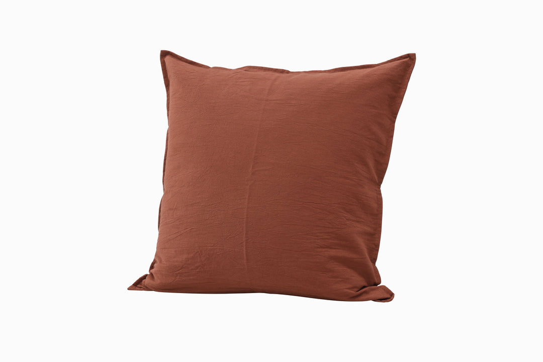 Venture Home Ronja Cushion Cover Washed Cotton - Roasty / 60x60