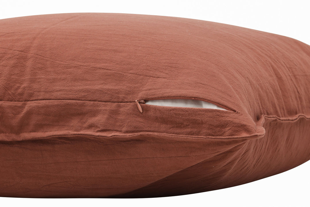 Venture Home Ronja Cushion Cover Washed Cotton - Roasty / 60x60