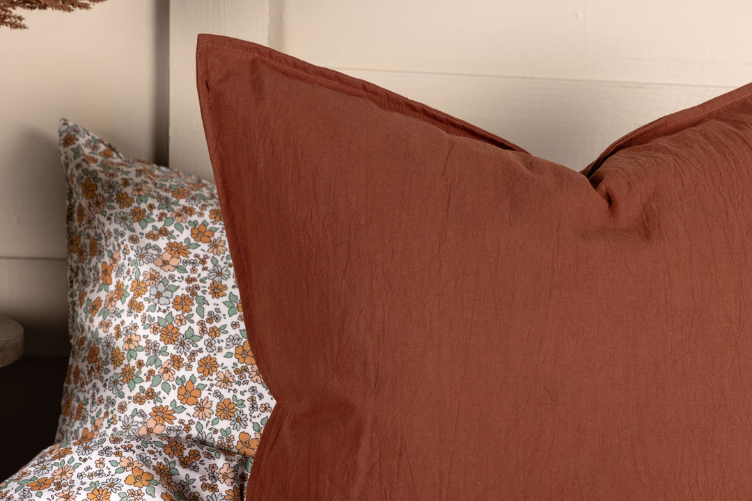 Venture Home Ronja Cushion Cover Washed Cotton - Roasty / 60x60