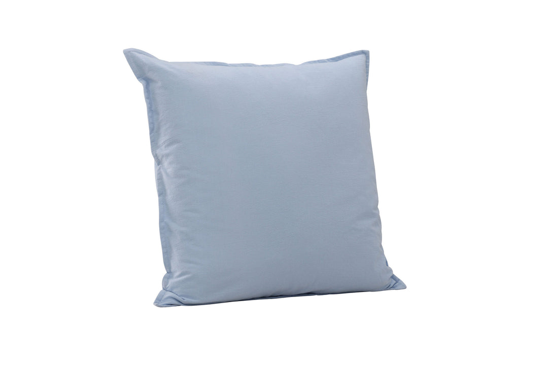 Venture Home Ronja Cushion Cover Washed Cotton - Light Blue / 60x60