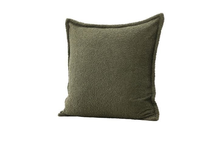 Venture Home Tuva Cushion Cover Teddy fur - Dark Green 60x60