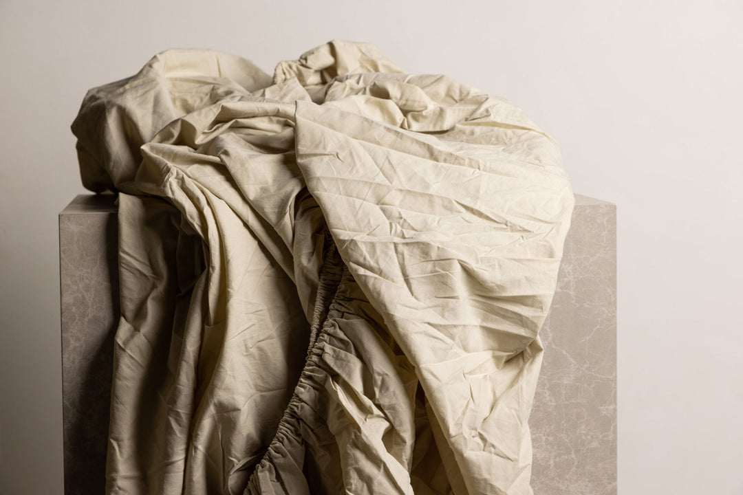 Venture Home Sigrid Sheets Cotton - Beige 200x180