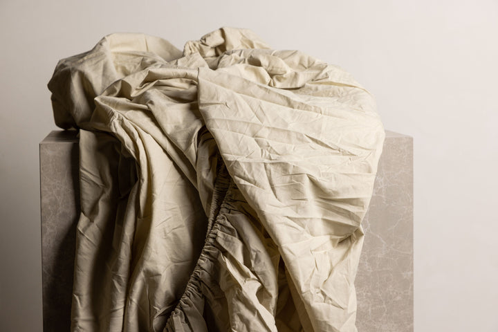 Venture Home Sigrid Sheets Cotton - Beige 200x180