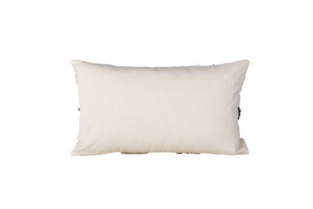 Venture Home Emelie Cushion Cover Polycotton - Black/White / 30x50
