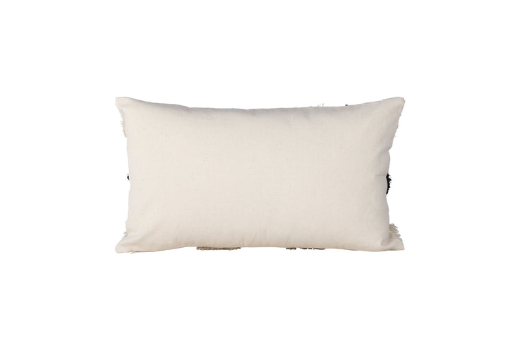 Venture Home Emelie Cushion Cover Polycotton - Black/White / 30x50