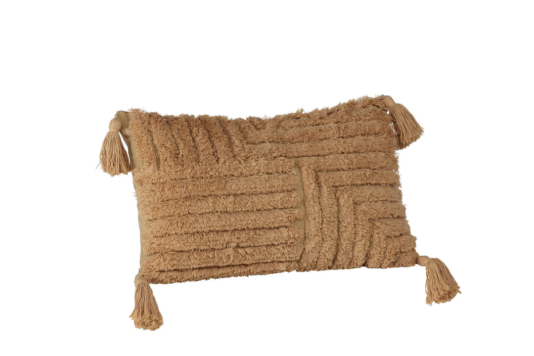 Venture Home Idun Cushion Cover Polycotton - Brown / 30x50