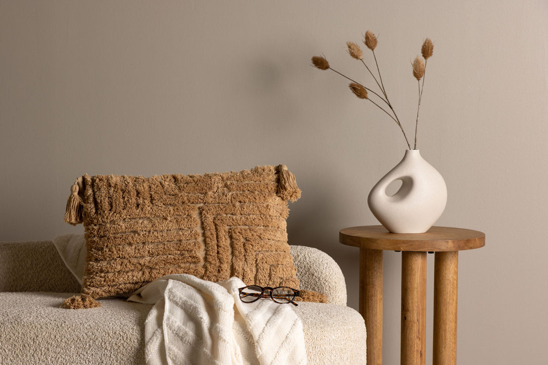 Venture Home Idun Cushion Cover Polycotton - Brown / 30x50