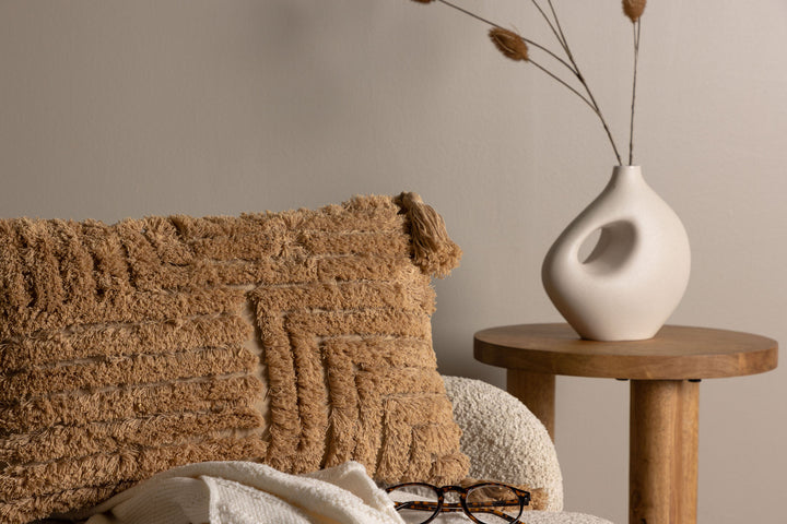 Venture Home Idun Cushion Cover Polycotton - Brown / 30x50
