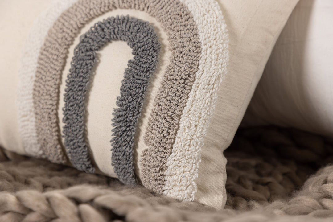 Venture Home Cornelia Cushion Cover Polycotton - White / 30x50