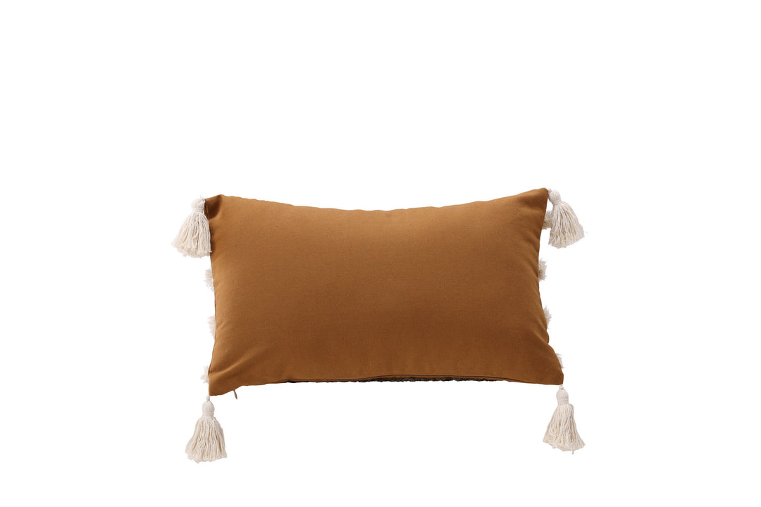 Venture Home Elina Cushion Cover Polycotton - Brown / 30x50