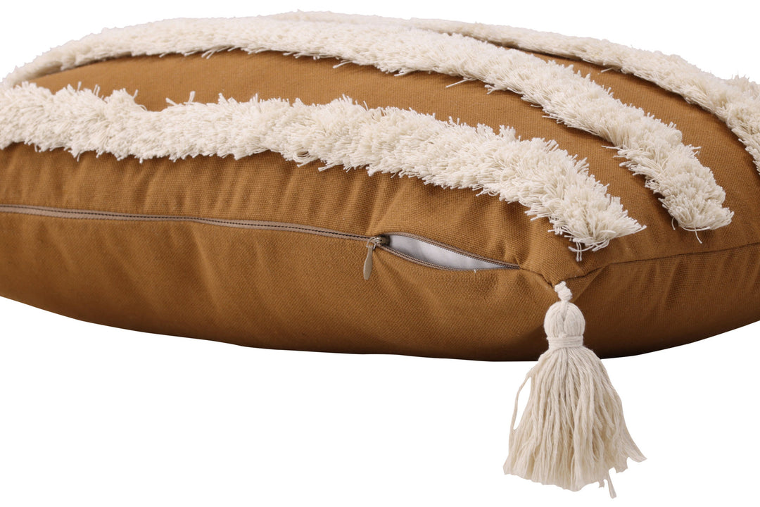 Venture Home Elina Cushion Cover Polycotton - Brown / 30x50