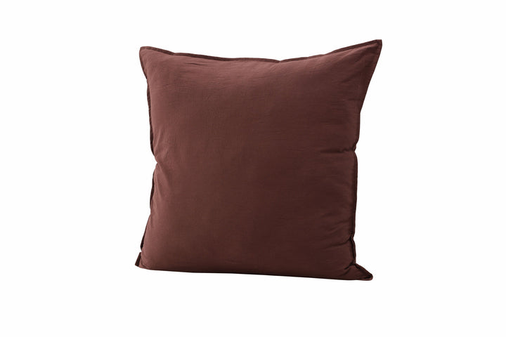 Venture Home Ronja Cushion Cover Washed Cotton - Brown 60x60