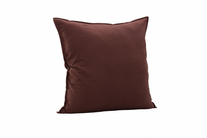 Venture Home Ronja Cushion Cover Washed Cotton - Brown 60x60