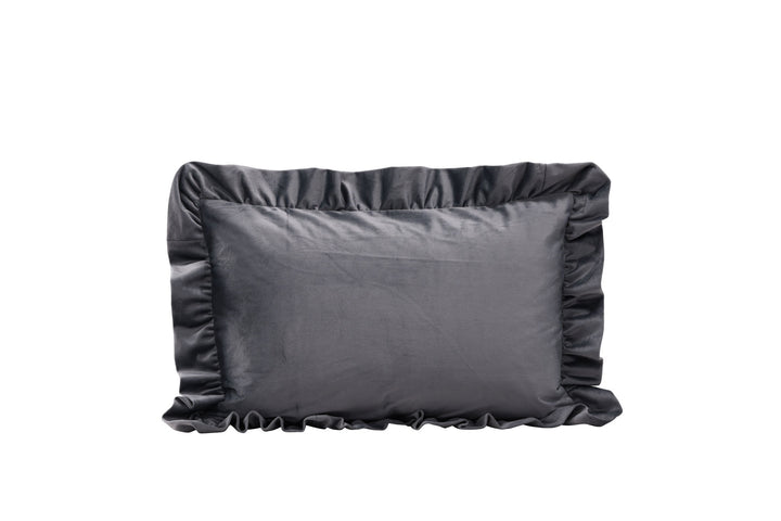 Venture Home Hailey Cushion Cover Poly Velvet - Grey 40x60