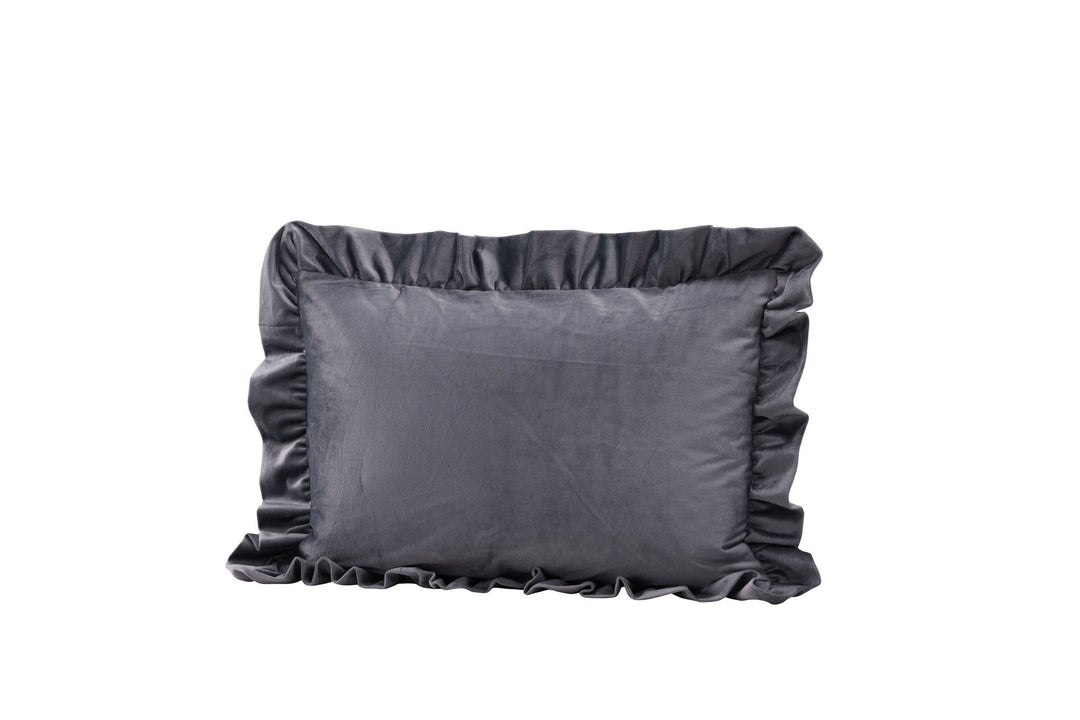 Venture Home Hailey Cushion Cover Poly Velvet - Grey 40x60