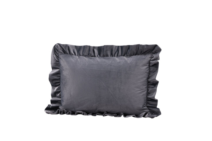 Venture Home Hailey Cushion Cover Poly Velvet - Grey 40x60