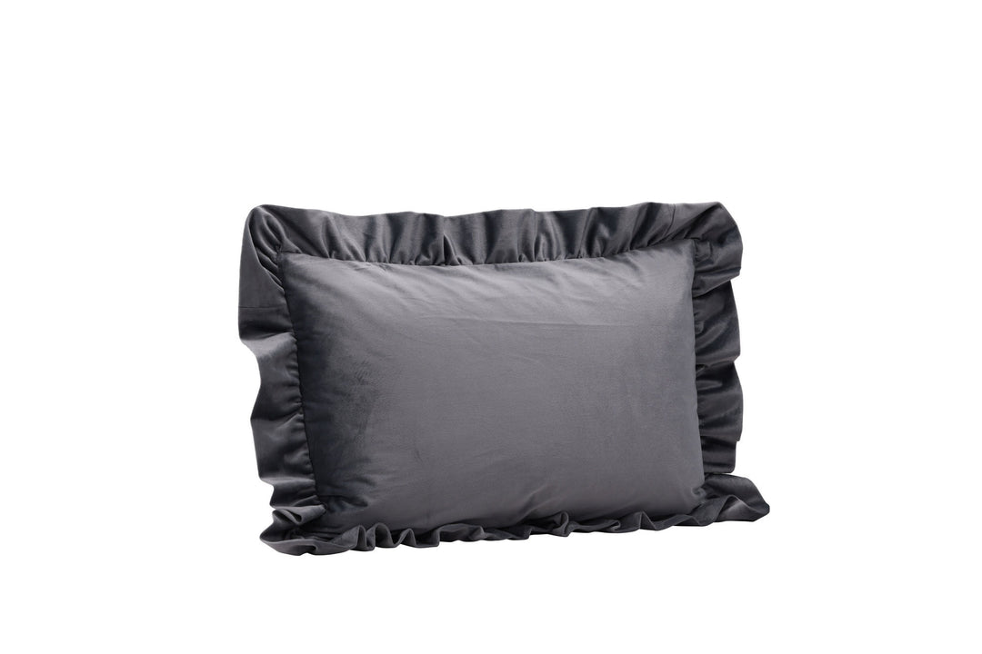 Venture Home Hailey Cushion Cover Poly Velvet - Grey 40x60