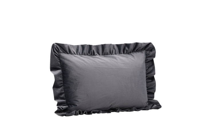 Venture Home Hailey Cushion Cover Poly Velvet - Grey 40x60