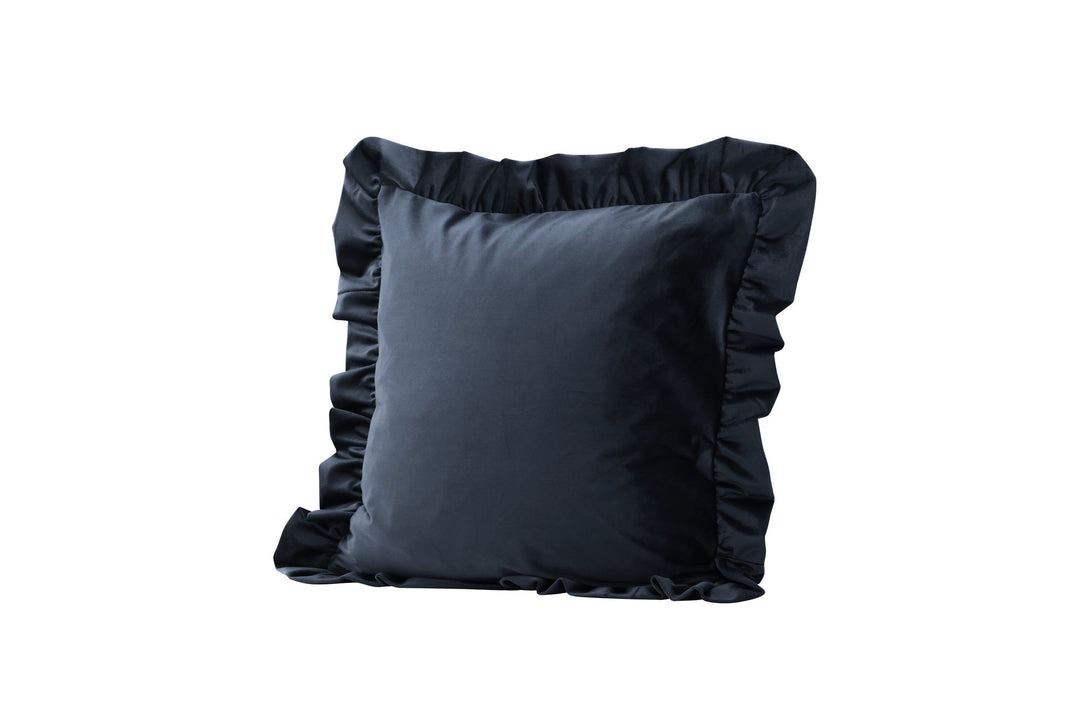Venture Home Hailey Cushion Cover Poly Velvet - Dark Blue 50x50