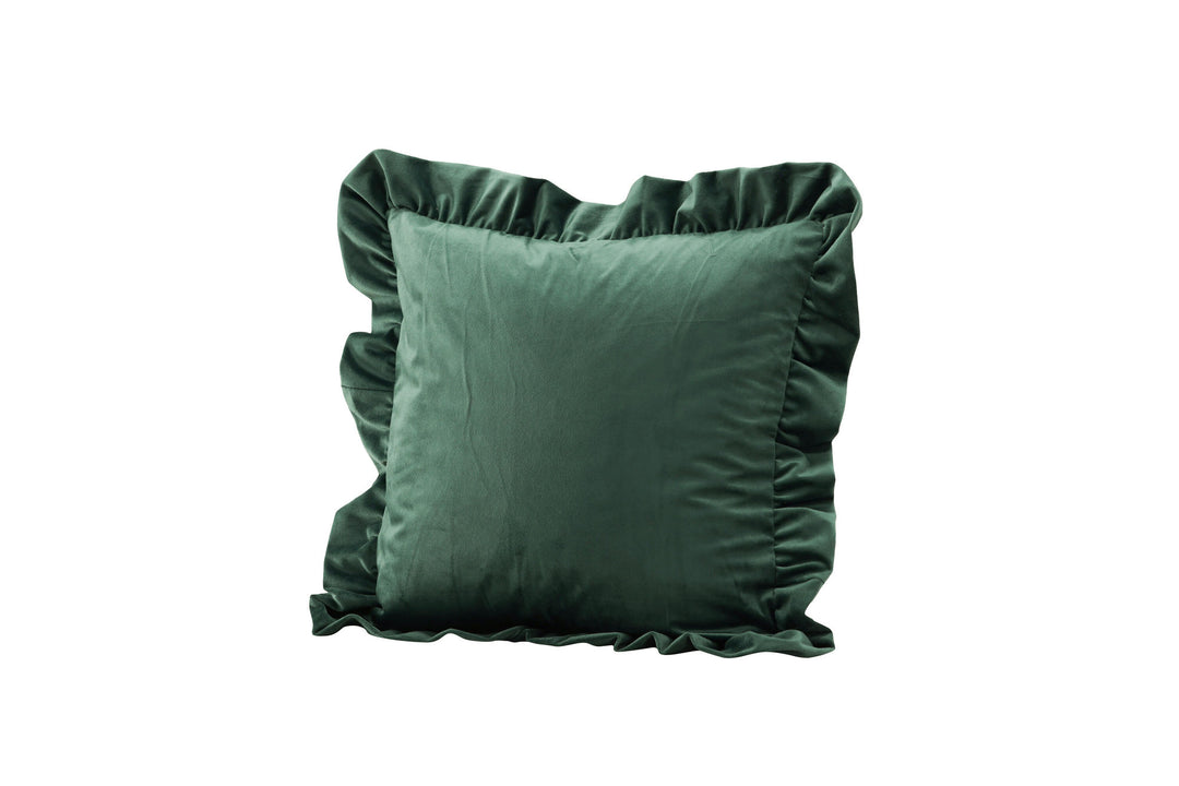 Venture Home Hailey Cushion Cover Poly Velvet - Green 50x50