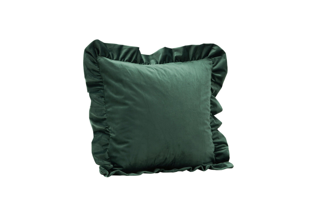 Venture Home Hailey Cushion Cover Poly Velvet - Green 50x50