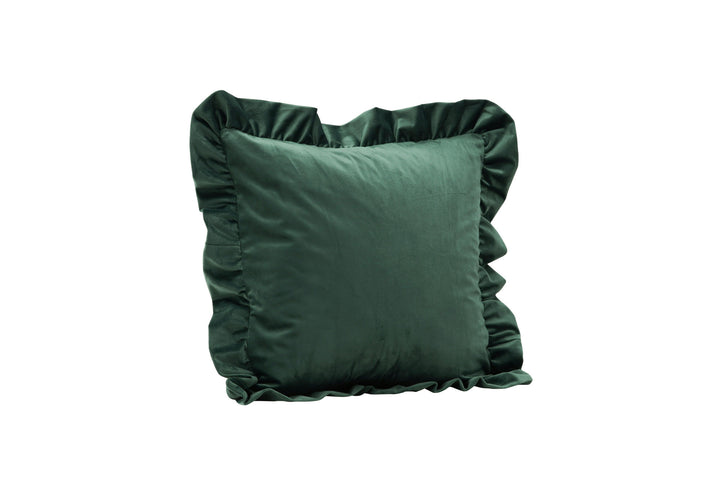 Venture Home Hailey Cushion Cover Poly Velvet - Green 50x50