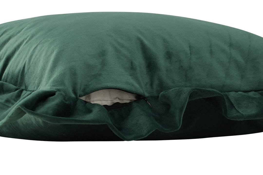 Venture Home Hailey Cushion Cover Poly Velvet - Green 50x50