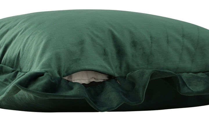 Venture Home Hailey Cushion Cover Poly Velvet - Green 50x50